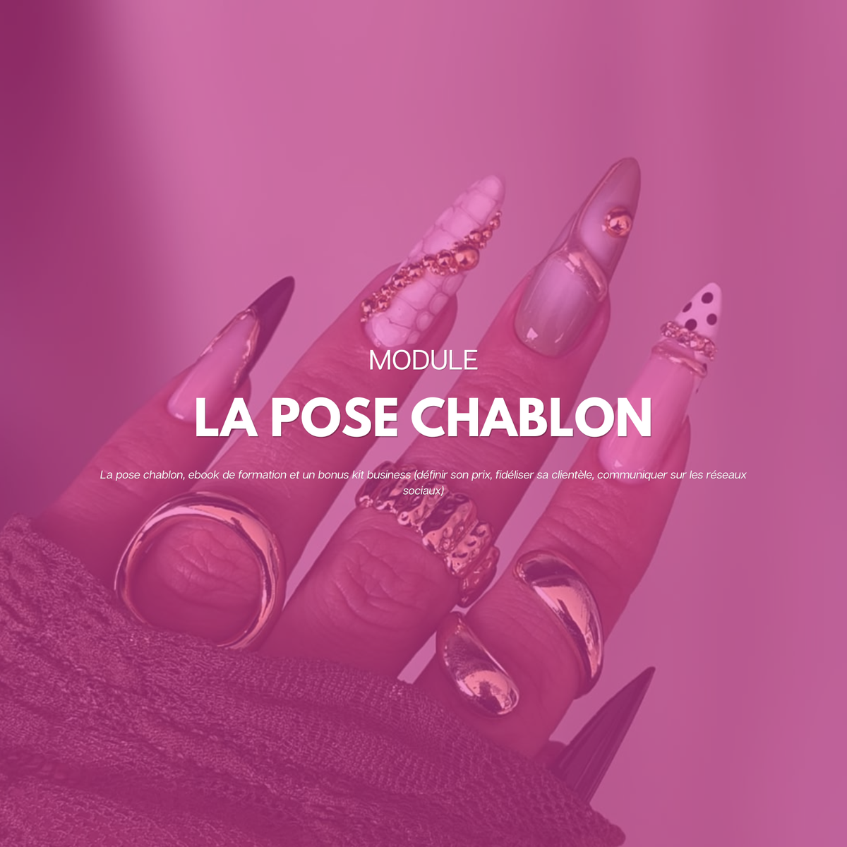 Formation Pose Chablon en Ligne | Icône Academy