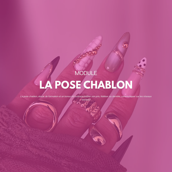 Formation Pose Chablon en Ligne | Icône Academy