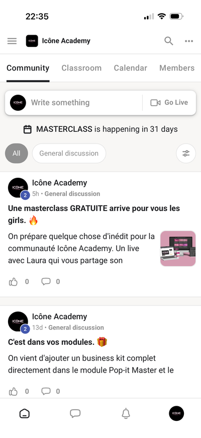 Formation beauté en ligne sur mobile - Icône Academy Le Havre