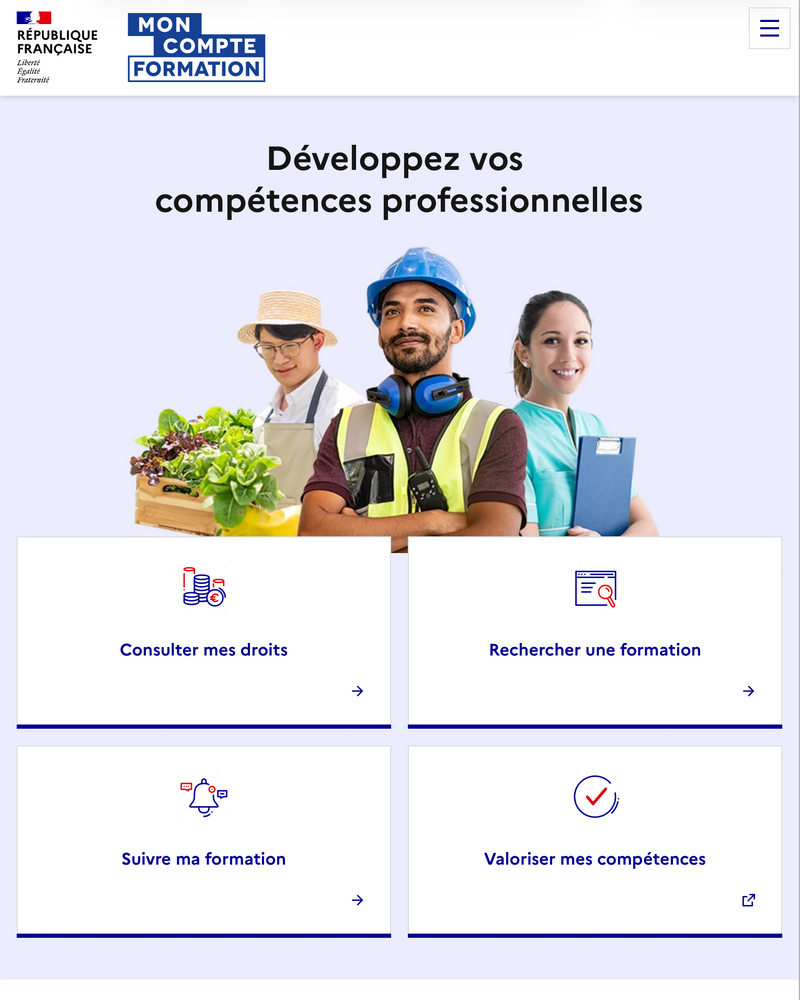 Mon Compte Formation CPF